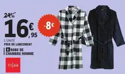 E.Leclerc Robe de chambre homme offre