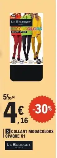 E.Leclerc Collant modacolors opaque x1 offre