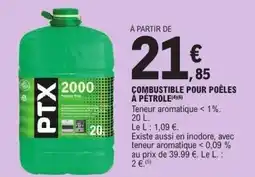 E.Leclerc Combustible pour poêles à pétrole offre