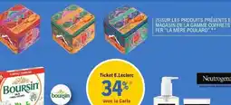E.Leclerc SUR LES PRODUITS PRÉSENTS EN MAGASIN DE LA GAMME COFFRETS FER LA MÈRE POULARD offre