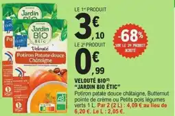 E.Leclerc Velouté bio jardin bio étic offre