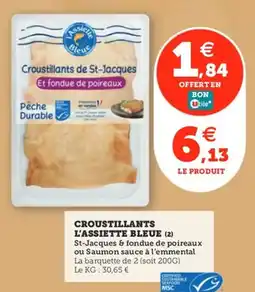 Utile Croustillants l'assiette bleue offre