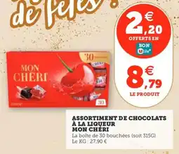 Utile Assortiment de chocolats à la liqueur mon chéri offre