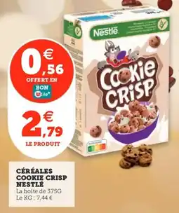 Utile Céréales cookie crisp nestlé offre