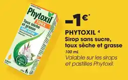 Aprium Pharmacie Phytoxil sirop sans sucre toux sèche et grasse offre