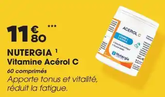 Aprium Pharmacie Nutergia vitamine acérol c offre