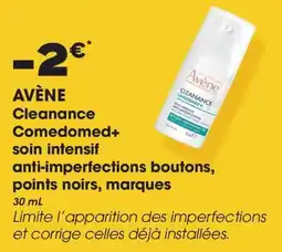Aprium Pharmacie Avène cleanance comedomed+ soin intensif anti-imperfections boutons points noirs marques offre
