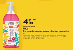 Aprium Pharmacie Mkl gel douche surgras enfant parfum grenadine offre