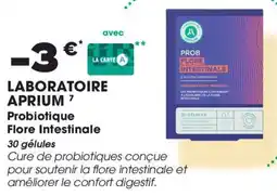Aprium Pharmacie Laboratoire aprium probiotique flore intestinale offre