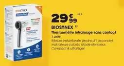 Aprium Pharmacie Biosynex thermomètre infrarouge sans contact offre