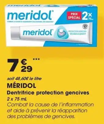Aprium Pharmacie Méridol dentrifrice protection gencives offre