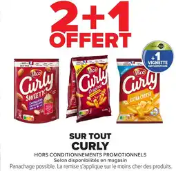 Carrefour Sur tout curly offre