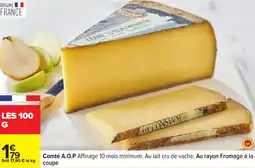 Carrefour Comté a.o.p offre