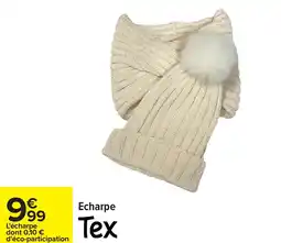 Carrefour Echarpe tex offre
