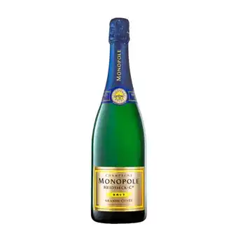 Carrefour Market Heidsieck & co champagne grande cuvée monopole offre