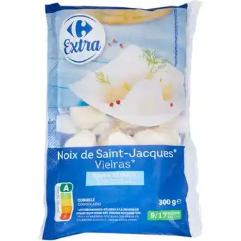 Carrefour Market Carrefour extra noix de saint-jacques sans corail, congelées offre