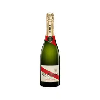 Carrefour Market G.h. mumm champagne brut cordon rouge offre