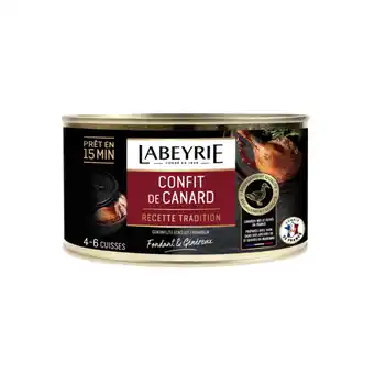 Carrefour Market Labeyrie confit de canard offre