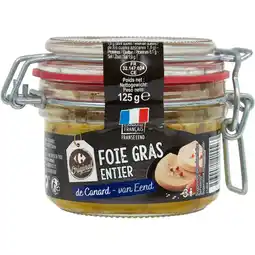 Carrefour Market Carrefour original foie gras de canard entier offre