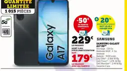 Hyper U Samsung galaxy a17 5g offre