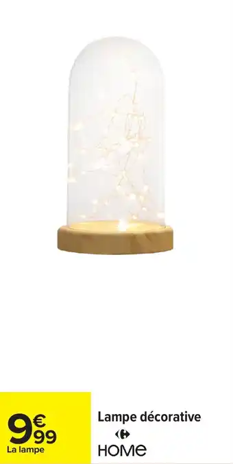 Carrefour Lampe décorative home offre