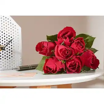 Carrefour Fleur bouquet téléthon de 7 roses offre