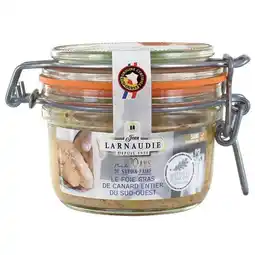 Carrefour Jean larnaudie foie gras offre