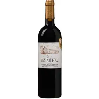 Carrefour Chateau senailhac a.o.p. bordeaux supérieur offre