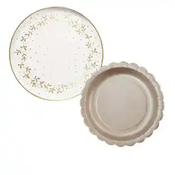 Carrefour Mesa bella lot de 8 assiettes décorées offre