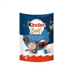 Carrefour Kinder balls au chocolat offre