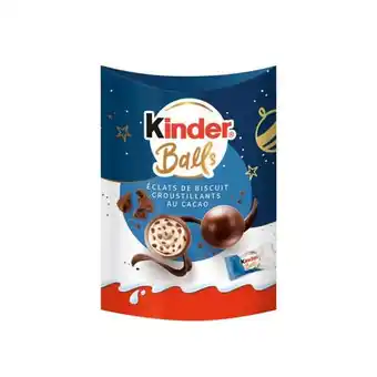 Carrefour Kinder balls au chocolat offre