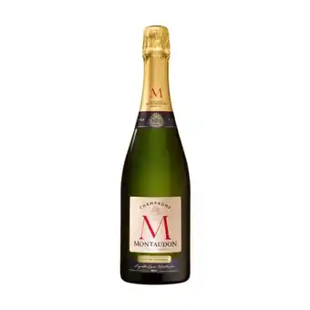 Carrefour Montaudon cuvée du fondateur champagne offre