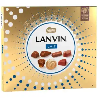 Carrefour Lanvin chocolat au lait assortiment offre