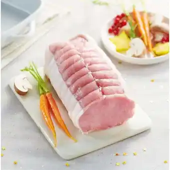 Carrefour Carrefour porc : longe sans os à rôtir offre