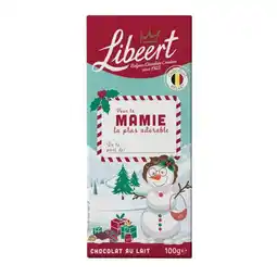 Carrefour Libeert tablette chocolat au lait offre