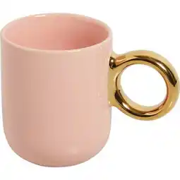 Carrefour Carrefour home mug avec anse ronde dorée offre