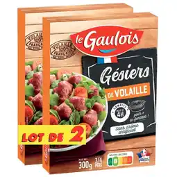 Carrefour Le gaulois gésiers de volaille offre