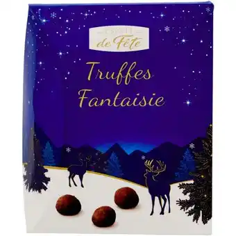 Carrefour Esprit de fête truffes en chocolat offre