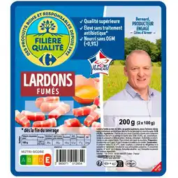 Carrefour Filière qualité carrefour lardons offre