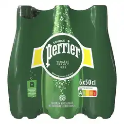 Carrefour Perrier eau minérale naturelle gazeuse offre