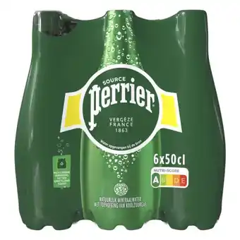 Carrefour Perrier eau minérale naturelle gazeuse offre