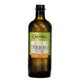 Carrefour Carapelli huile d'olive vierge extra bio offre gourmande offre