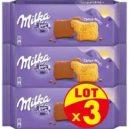 Carrefour Milka biscuits choco moo offre
