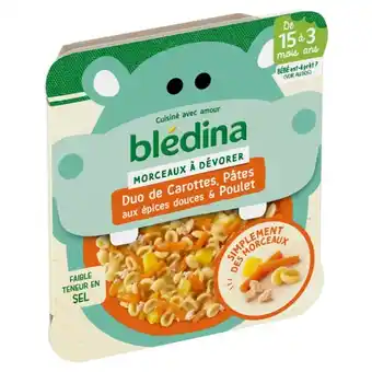 Carrefour Blédina plat bébé morceaux à dévorer offre