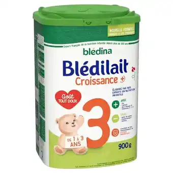 Carrefour Bledina croissance + blédilait offre