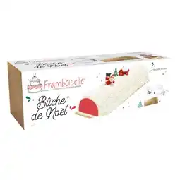 Carrefour Framboiselle kit bûche tradition offre
