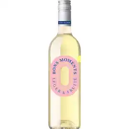 Carrefour Bons moments boisson sans alcool à base de vin désalcoolisé offre