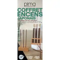 Carrefour Pima coffret encens japonais offre