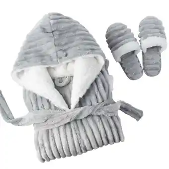 Carrefour Tex home coffret peignoir naia offre