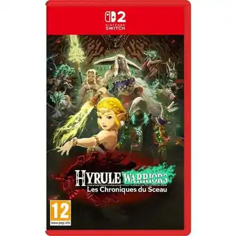 Carrefour Nintendo jeu hyrule warriors : les chroniques du sceau sur nintendo switch 2 offre